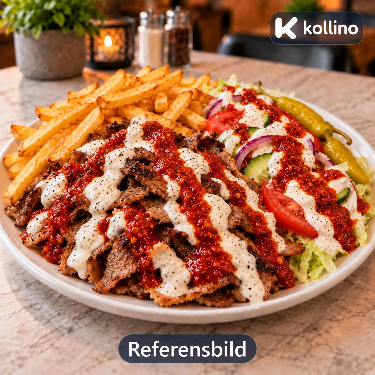Kebabtallrik